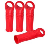 ibasenice Accessoires de Vadrouille en Plastique 4 Pièces, Embouts de Poignée de Rechange Faciles à Installer pour Serpière, Adaptés aux Tâches Ménagères