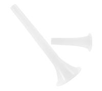 ibasenice Accessoires pour Hachoir à Viande Électrique 2pcs Entonnoirs en Plastique Réutilisable pour Farceuse à Saucisses, Portable et Gain de Place, la Cuisine Maison