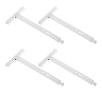 ibasenice Accessoires pour Volet Roulant Crochet Unique 4pcs en Acier Inoxydable Argenté Installation Facile, Pièces de Ressort pour Réparation de Volets