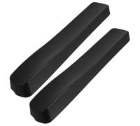 ibasenice Accoudoirs Fauteuil Roulant Mousse Pu Remplaçant Repose-bras Noir 20-23 Cm Confort Solide Usage Quotidien Mobilité Santé