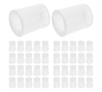 ibasenice Adaptateur de bouteille pour bec verseur 120pcs plastique avec bouchon à pression pour flacons de parfum et usage précis en diffusion