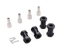 ibasenice Adaptateur De Moyeu 12 Mm Élargisseur 20 Mm Accessoires Faciles À Installer pour Modification De Roue De Voiture Télécommandée 1/10