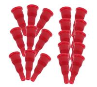 ibasenice Adaptateur De Valve De Recharge Butane pour Briquet Torche - 20 Pièces - Compatible Cartouches Gaz Portable Camping Extérieur - Connexion Étanche sans Fuite, Compact Et Solide en Plastique