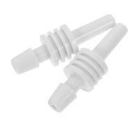 ibasenice Adaptateur pour Brassard à Tube Unique Blanc, Connecteur Stable Lot de 2, Fixation Rapide pour Utilisation en Établissement Hospitalier Domicile