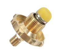 ibasenice Adaptateur pour Réservoir De Laiton Solide Convertit pour Cuisinière Barbecue Et Camping