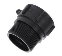 ibasenice Adaptateur Réservoir IBC Plastique Résistant Aux Produits Chimiques Conversion vers Filetage Mâle Npt Raccord pour Tuyau Arrosage et Cuve Standard Usage Longue Durée