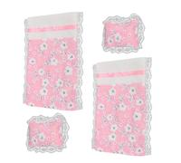 ibasenice Adorable Parure De Lit Double pour Maisons De Poupées Draps Couvertures Et Draps pour Berceau