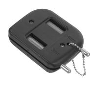 ibasenice Affûteur Portable pour Lames de Patinage Diamant Outil Pratique pour Affûtage Rapide des Patins de Hockey et Artistique Compact et Polyvalent