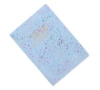 ibasenice Agenda 2026 A7 Mini Format Portable Bleu Dégradé - Calendrier de Poche Hebdomadaire en Anglais - Planificateur de Voyage Compact Papier Résistant pour Organisation Quotidienne