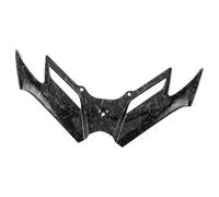 ibasenice Ailerons de Moto en Fibre Renforcée Déflecteur D’Air Latéral Kit Spoiler Robuste pour Carénage Protection Projections et Turbulence Accessoire de Modification Aérodynamique