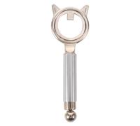 ibasenice Aimant double tête œil de chat pour ongles, aimant en forme d'oreille de chat, outil magnétique portable et multifonctionnel pour manucure à domicile.