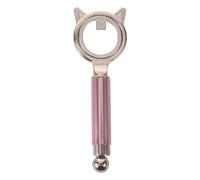 ibasenice Aimant double tête œil de chat pour ongles, aimant en forme d'oreille de chat, portable et multifonctionnel pour manucure à domicile.