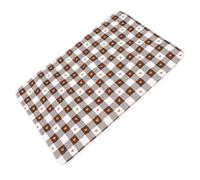 ibasenice Alèse Lavable 80x120 Cm en Coton Anti-fuite, Matelas Imperméable à L'urine et Tapis D'incontinence Réutilisable pour Protection Literie, Serviette Lavable pour Incontinence