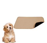 ibasenice Alèse pour Animaux de Compagnie Absorbante et Imperméable en Tissu Khaki, Coussin Confortable et Lavable pour Chien et Chat, Accessoire pour Toilettage et Propreté