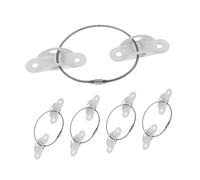 ibasenice Ancrages D'armoire Pour La Sécurité Des Bébés - Ancrages Muraux Pour Étagères - Sangles De Sécurité Pour Meubles - Kit De 5 - Durabilité