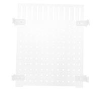 ibasenice Aquarium Isolation Plate Transparent Acrylic Divider with Suction Cups Fish Tank Accessory for Fish Breeding and Separation