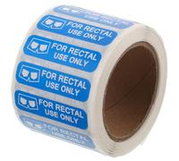 ibasenice Autocollants Fantaisie pour Usage Rectal Uniquement, 500 Étiquettes Humoristiques Amovibles, Autocollants Drôles pour Adultes, pour Fêtes, Décoration et Farces