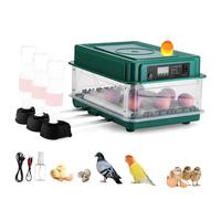 ibasenice Automatique pour Œufs Œufs avec Température Automatique et Retournement pour Poulet Canard Pigeon