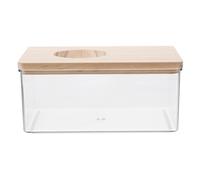 ibasenice Bac à Bain De Sable Transparent en Acrylique pour Hamster, Gerbille Et Chinchilla, Petit Format Rectangulaire, Accessoire De Toilette Animal De Compagnie pour Animaux De Petite Taille