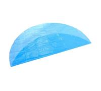 ibasenice Bâche Solaire à Bulles pour Piscine Ronde Film Isolation Thermique Ldpe Durable et Imperméable Protection Écologique pour Autoportantes et Extérieures