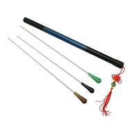 ibasenice Baguette De Chef Orchestre Avec Manche Imitation Agate Verte Bâton Léger Et Équilibré Pour Direction Orchestre Cadeau Pour Musiciens Et Étudiants