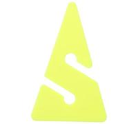 ibasenice Balise de Plongée Triangulaire Fluorescente Jaune, Marqueur Léger et Portable pour Corde D’Orientation, Indicateur Multi-Usage de Ligne de Sécurité pour Plongée Souterraine