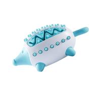 ibasenice Balle Qui fuit Chien Peluche Distributeur mâcher Jouets de Dentition Chiot pour Animaux de Compagnie de friandise pour Chiot Sky-Blue