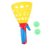 ibasenice Balle Rebondissante Garçon Fille pour Jeux Plein Air et Portable pour Garçons Jeu Extérieur Interactif Parent-garçon Fille Balle Élastique à Ressort Couleur Couleur Aléatoire