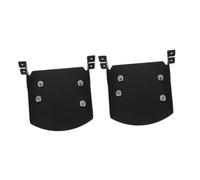 ibasenice Barbe à Barbecue Pastille Accessoire Grillage Barbecue à Griller Pièce De Machine à Griller Goulotte à Pellets en Métal Ports De Déchargement des Granulés De Gril Black Le Fer