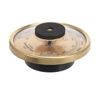 ibasenice Baromètre Multifonction avec Thermomètre et Hygromètre Analogique Jauge de Pression Intérieure pour Bureau Maison Analyse Météo Précise et Confort