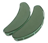 ibasenice Base de Mousse de Fleur de Croissant pour Fleurs Artificielles, Support Polyvalent en Écume Pp Vert, Facile à Utiliser pour Décorations de Mariage