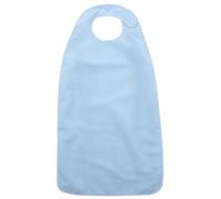 ibasenice Bavoir pour Adulte Imperméable en Tissu Éponge Lavable, Protection Repas Grand Format, Bleu Ciel, Aide Alimentaire pour Personnes Âgées, Tablier Absorbant, Usage Quotidien et Soins