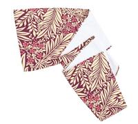 ibasenice Bavoir pour Adultes Lavable en Polyester à Pression, Foulard de Salle à Manger pour Repas à Domicile, Protecteur de Vêtements Doux Peau, Accessoire Pratique pour Femmes et Hommes