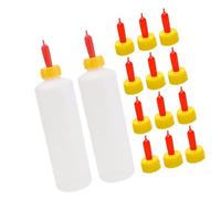 ibasenice Biberon Chèvre Réutilisable avec Tétines pour Agneaux Kit Allaitement Portable pour Petits Ruminants Dispositif Précis pour Alimentation Contrôlée des Chevreaux Déplacement