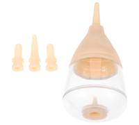 ibasenice Biberon pour Chaton et Chiot en Silicone, 40ml Gradué | Plastique et Silicone, Design Détachable Valve au Fond, pour Portée Orpheline et Familles D'accueil
