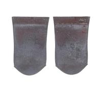 ibasenice Bloc Stabilisateur en Fer Lot de 2 pour Manche de Houe avec Cales Renforcées, Accessoire de Jardinage pour Usage en Jardin et Champ, Dispositif Anti-Dérapant Résistant à l'Usure