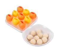 ibasenice Bois Montessori pour Garçon Fille Boule Entrée Coordination Main-œil Jeu de Motricité Fine pour Éducation Précoce Portable et pour Entraînement Cognitif à et Maternelle