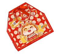 ibasenice Boîte à Bonbons et Biscuits Papier Rigide pour Fête Du Printemps Coffret Cadeau Dragon pour Nouvel An Emballage et Résistant pour Friandises et Dragées pour Décoration Festive