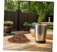 ibasenice Boîte à Fumage avec Copeaux de de Cerisier Naturel pour Barbecue Pellets pour Infusion pour Viande Poisson et Cocktails