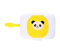 ibasenice Boîte à Lingettes Portable pour Bébé Étui Réutilisable Plastique Antipoussière Pratique Voyages Accessoire de Poussette 1 Pièce