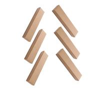 ibasenice Boîte à Montres et Colliers en Carton Khaki, Lot de 6 Coussin en Mousse, Étui Rectangulaire Compact pour Rangement Bijoux, Coffret Présent Pratique pour Organisation Quotidienne