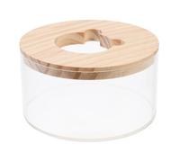 ibasenice Boîte à Sable Acrylique Transparente pour Hamster Bac Bain Sable Débordement et Facile à Nettoyer pour Petits Animaux comme Cochons Dinde et Hamsters Offre Un Environnement de Jeu