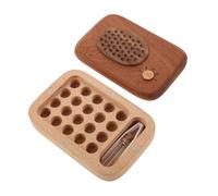 ibasenice Boîte De Collecte De Dents Unique En Bois Pour Garçons Et Filles Boîte De Rangement Des Premières Dents Pour Cheveux Fœtaux Design Élégant