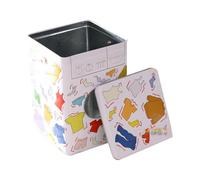 ibasenice Boîte de Rangement Fer Pour Lessive avec Poignée Conteneur Inoxydable pour Poudre et Perles de Détergent Résistante et Facile à Transporter Capacité Spacieuse pour Buanderie