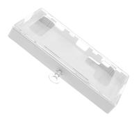 ibasenice Boîte de Verrouillage avec Serrure et 2 Clés Compatible Plupart des Téléphones en Acrylique Blanc pour Téléphone Portable pour Étudiants et Adultes