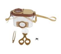 ibasenice Boîte Dobservation en Verre pour Garçons Et Filles Kit Éducatif De Capture pour Garçons Et Filles Ensemble Dexploration De La Nature
