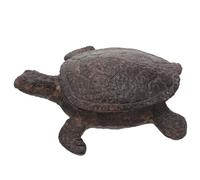 ibasenice Boîte Faux Apparence Porte-Clés Tortue De Jardin Porte-Clés Porte-Clés Caché Cache-Clés Extérieur Porte-Clés Cache-Clés Maison Cache-Clés Code Stockage Couverture Extérieure