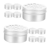 ibasenice Boîtes Métalliques D’entraînement Au Flair pour Chiens 80 ML en Aluminium 10 Pièces Kit De Dressage D’odeurs pour Chiens Outil D’Identification Usage Professionnel