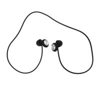 ibasenice Bouchons D'oreille en Silicone Réutilisables avec Motif Cd, Compacts et Moulables pour Sommeil, Travail et Voyage, Protection le Bruit, Couleur Noir