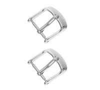 ibasenice Boucle de Bracelet de Montre Fermoir de Rechange Simple et Élégant en Acier Inoxydable 2 Pièces Accessoires pour Montres Effet Décoratif, Usage Quotidien